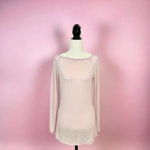 Pink Athleta Long-sleeved Top (XS)